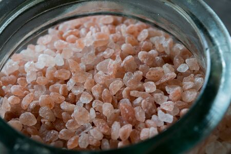 Pink Himalayan sea saltの写真素材