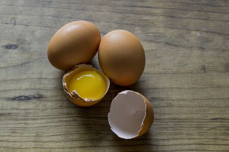 Brown Pastured Eggsの写真素材