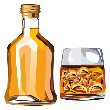 Whiskeyのイラスト素材