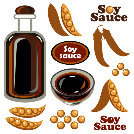 Soy sauceのイラスト素材