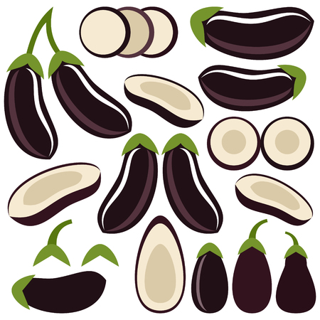 Eggplantのイラスト素材