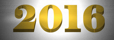 figures 2016 with  3d effect and texturedの写真素材