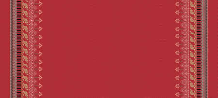 Kurti Dupatta And Allower Borderless Pattern Designs For Digital Printingの写真素材