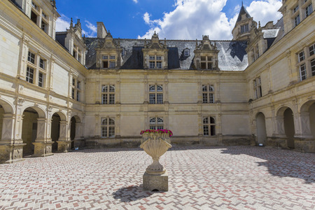 The castle of Villandryのeditorial素材