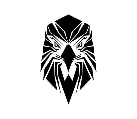 eagle logo simple art designの写真素材