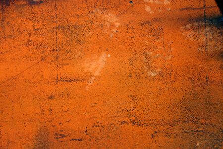 texture of an old, scratched rusty metalの写真素材