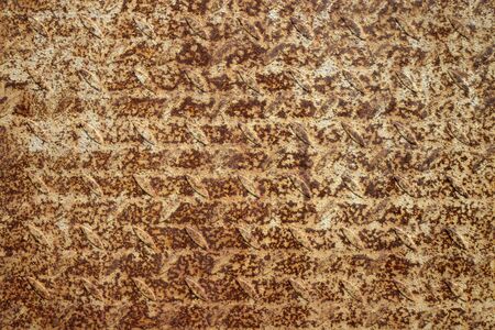 texture of an old, scratched rusty metalの写真素材