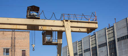 an empty construction site workers without a day offの写真素材