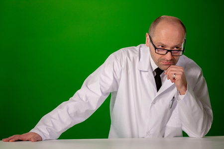 scientist is going to make discovery in scienceの写真素材