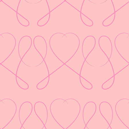 Seamless pattern. Elements of calligraphic design for wedding invitations, mock-ups, diplomas, letters, banners and other promotional materials.のイラスト素材