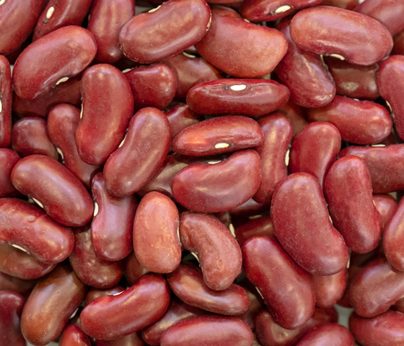 Purified red beans.の写真素材
