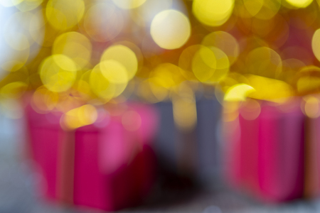 Christmas gift boxes. Copy space.の写真素材