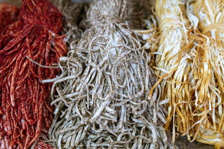 Spicy pigtail cheese.の写真素材