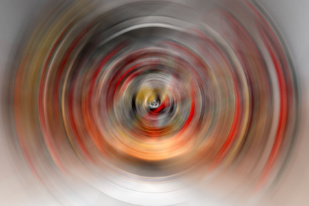 Abstract Background Of colorful Spin Circle Radial Motion Blur.の写真素材