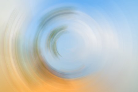 Abstract Background Of colorful Spin Circle Radial Motion Blur.の写真素材
