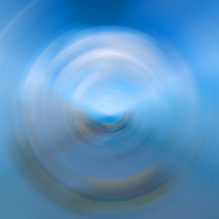 Abstract Background Of colorful Spin Circle Radial Motion Blur.の写真素材