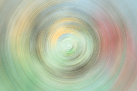 Abstract Background Of colorful Spin Circle Radial Motion Blur.の写真素材