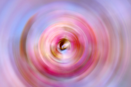 Abstract Background Of colorful Spin Circle Radial Motion Blur.の写真素材