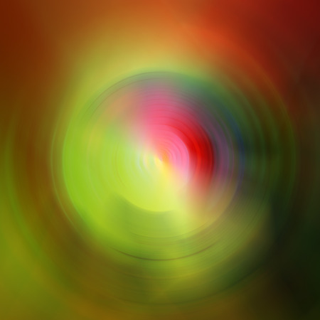 Abstract Background Of colorful Spin Circle Radial Motion Blur.の写真素材