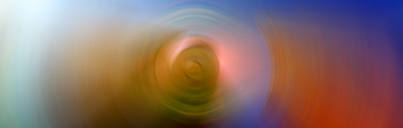 Abstract Background Of colorful Spin Circle Radial Motion Blur.の写真素材