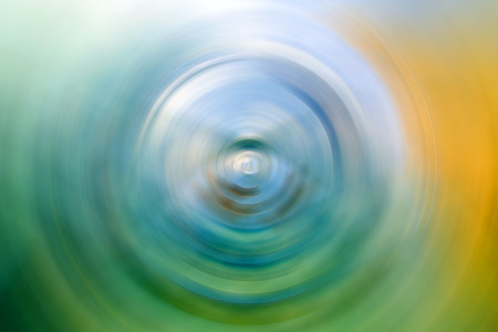Abstract Background Of colorful Spin Circle Radial Motion Blur.の写真素材