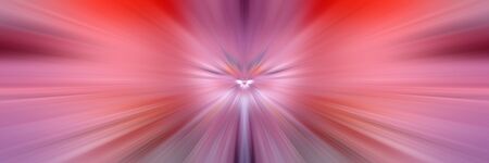 Dynamic pink lines of light. Light from central point.の写真素材