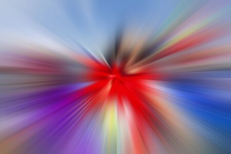 Dynamic lines of light. Light from central point.の写真素材
