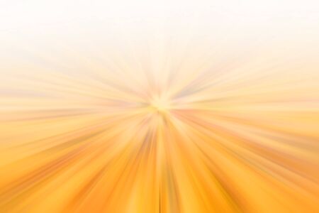 Dynamic yellow lines of light. Light from central point.の写真素材