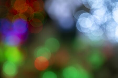 Christmas tree lights. Defocus. Background for design.の写真素材