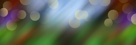 Green christmas tree lights. Defocus. Background for design. Abstract background. Diagonal stripes pink lines. Background for modern graphic design and text placement.の写真素材