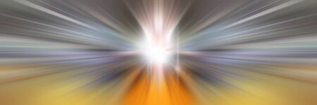 Dynamic lines of light. Light from central point.の写真素材