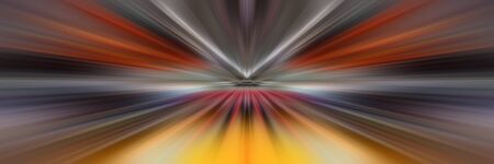 Dynamic lines of light. Light from central point.の写真素材