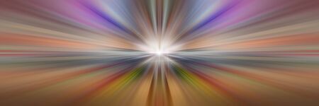 Dynamic lines of light. Light from central point.の写真素材