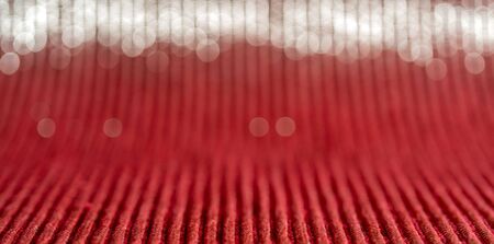 Abstract background of red parallel lines.の写真素材
