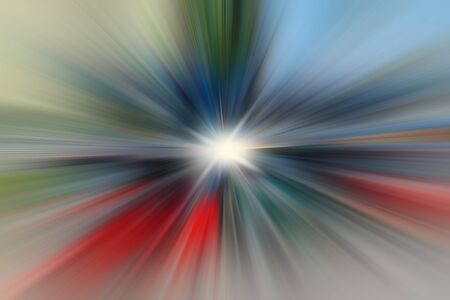 Abstract image. Rays of light from central point. Flash Light. Designer background.の写真素材