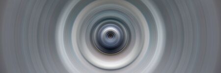 Abstract image. Concentric circles around central point. Flash Light. Designer background.の写真素材