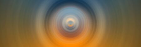 Abstract background Divergent circles from center. Exodus of circles from central point. Holy magic sparkle. Concentric circles one in another.の写真素材