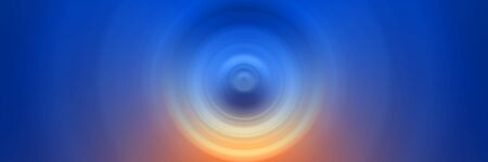 Abstract background Divergent circles from center. Exodus of circles from central point. Holy magic sparkle. Concentric circles one in another.の写真素材