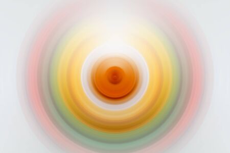 Abstract background of spin circle radial motion blur. Background for modern graphic design and text. の写真素材