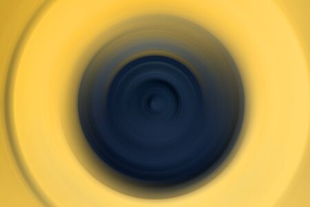 Abstract round background. Circles from the center point. Image of diverging circles. Rotation that creates circles.の写真素材