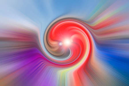 Dynamic lines of light. Light from central point.の写真素材