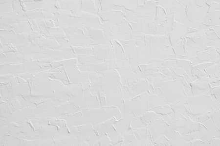 White stucco texture. Designer interior background. Abstract architectural surface.の写真素材