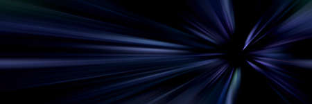 Dynamic lines of light. Light from central point. Bright flash of light. Dynamic movement in space.