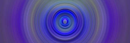 Abstract round violet background. Circles from the center point. Image of diverging circles. Rotation that creates circles.の写真素材