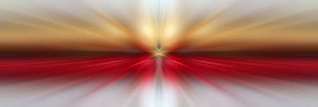 Abstract rd and golden background. Bright flash of light. Light explosion from central point. Holy magic glow. Sparkling Rays of Light.の写真素材