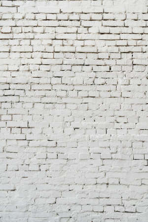 White brick building wall. Interior of a modern loft. Background for designの写真素材