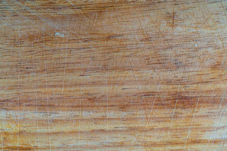 Wooden texture surface. Scratched old wooden board.の写真素材
