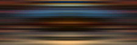 Rectangular abstract striped horizontal orange and blue line background.