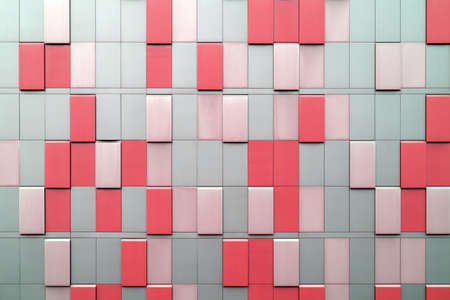 External coating of an industrial building. Abstract architectural background.の写真素材