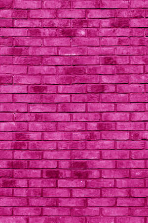 Pink brick building wall. Interior of a modern loft. Background for designの写真素材